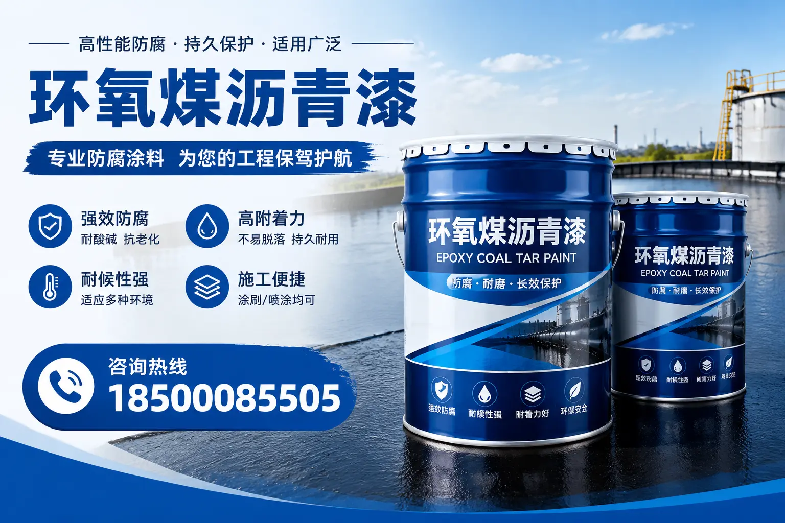 环氧煤沥青漆与其他漆类的比较，南阳用户的选择依据